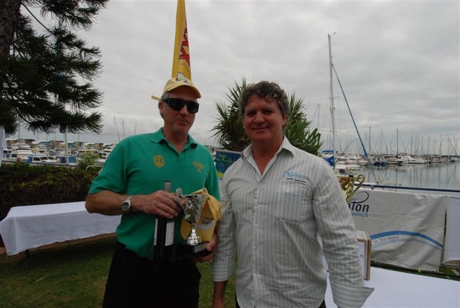 Gilbert Ford Ceilidh Lass and Ross O'Reilly - Club Marine Brisbane to Keppel Tropical Yacht Race © Suellen Hurling